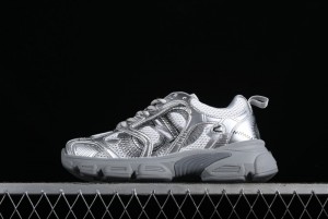 Dior Chrono Round Toe Lace-Up Lifestyle Casual Running Sneakers - 59K GREY