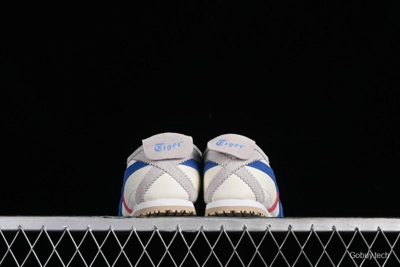Onitsuka Tiger Mexico 66 Low-Top Leather Sneakers with Classic Design - 1183B391-100