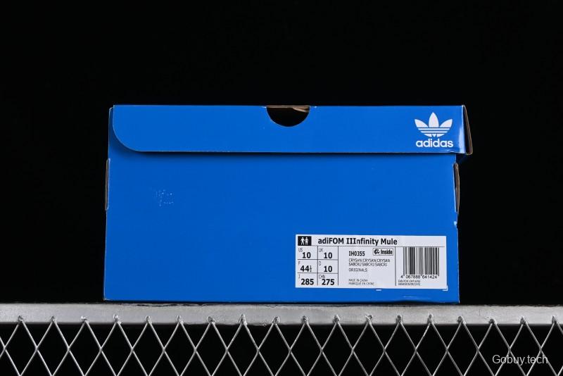 Adidas Originals AdiFOM Infinity Slides Mule Futuristic Casual Sports Sandals - IH0355