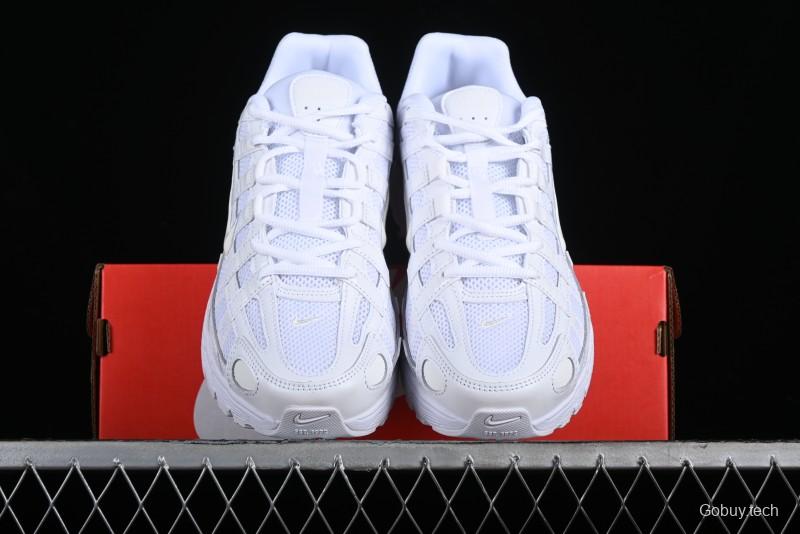 Nike P-6000 PRM Retro Casual Sneakers with Lightweight Design - BV1021-102