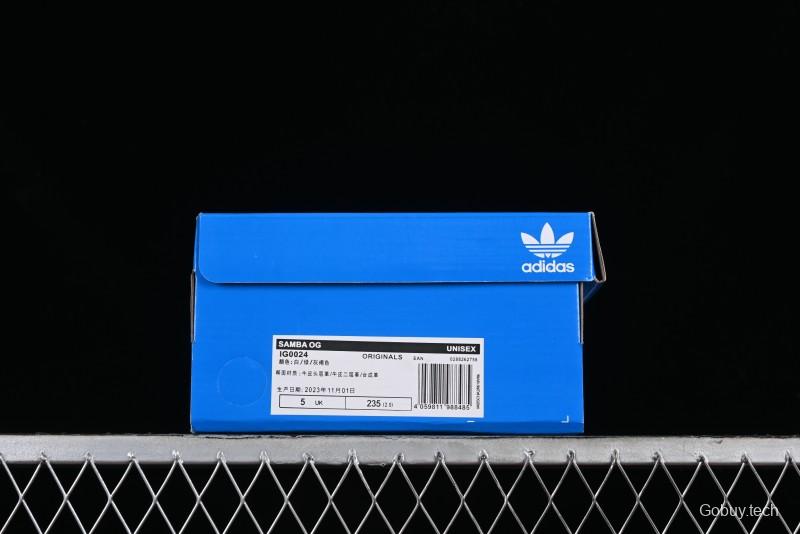Adidas Samba OG Casual Sneakers - IG0024