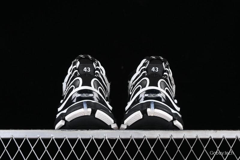 Balenciaga Runner Kith Four Color Retro Casual Sneakers - W3RXP0213