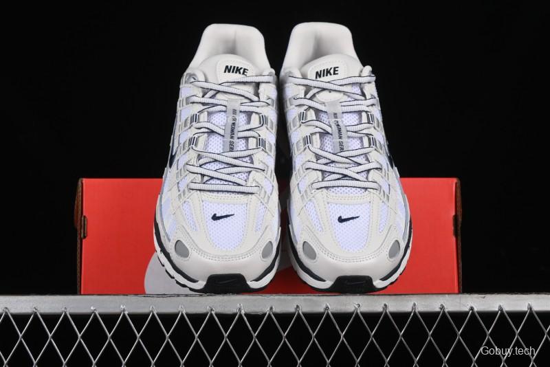 Nike P-6000 Prm Retro Casual Sneakers with Lightweight Design - CD6404-018