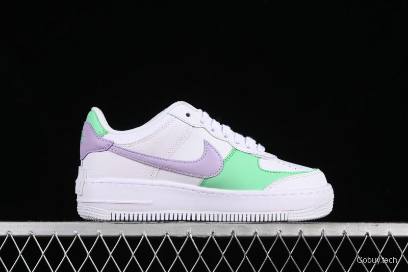 Nike Air Force 1 Shadow Low-Top Sneakers with Lightweight EVA Midsole and Anti-Slip RB Rubber Outsole - CU8591-103
