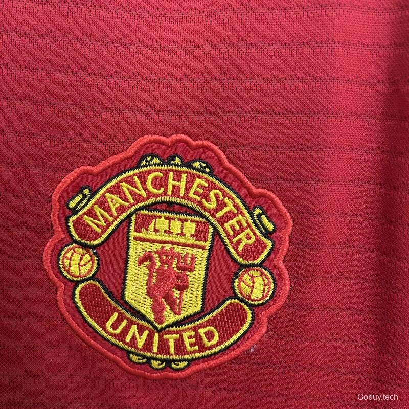 18/19 Retro Manchester United Home Jersey
