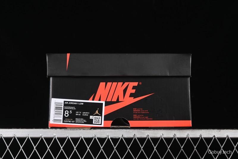 Nike Air Jordan 1 Low OG AJ1 Black Brown Low-Top Lifestyle Basketball Shoes - CZ0790-107