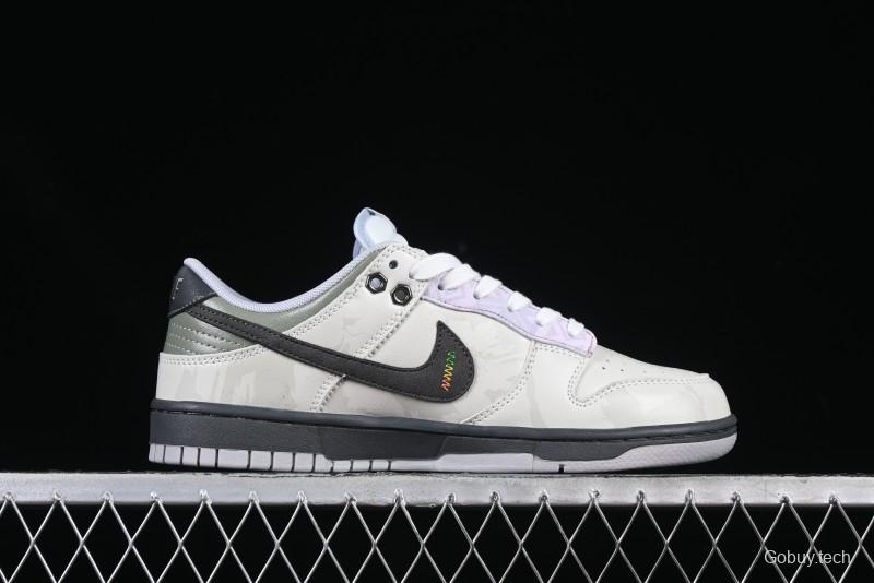 Nike Dunk Retro Low-Top Casual Sneakers with Panda Mischief Mountain Theme - DD1391-103