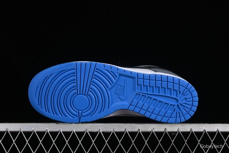 Nike Dunk Low SB Skateboarding Shoes in White Blue Grey - FB9109-001