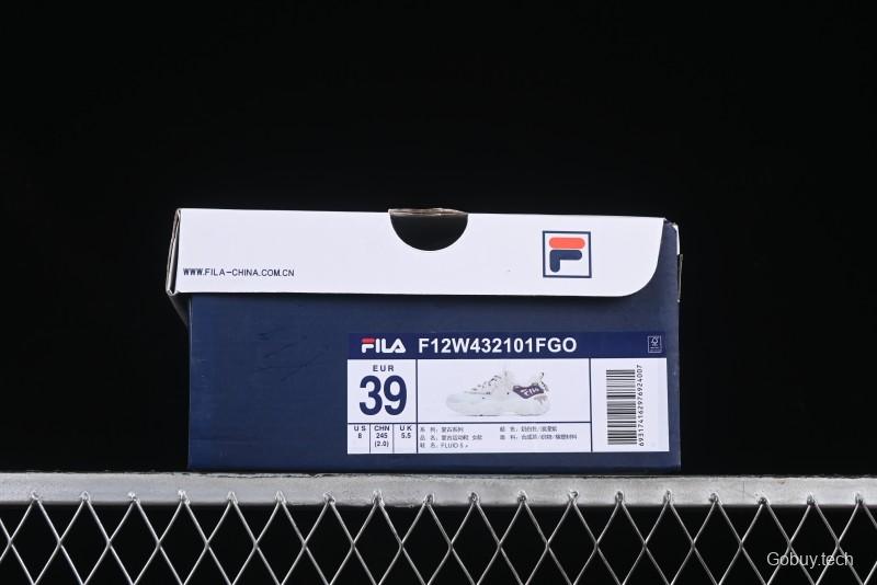 Fila Fusion Retro Mars Running Shoes with Lace-Up Design and Cushioned Sole - F12W432101FGO