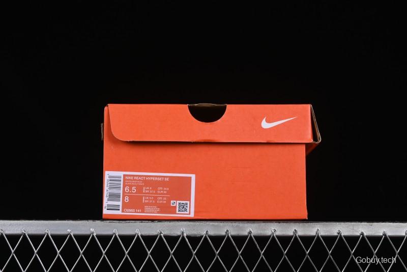 Nike React HyperSet Lightweight Low-Top Training Basketball Shoes - CI2955-141