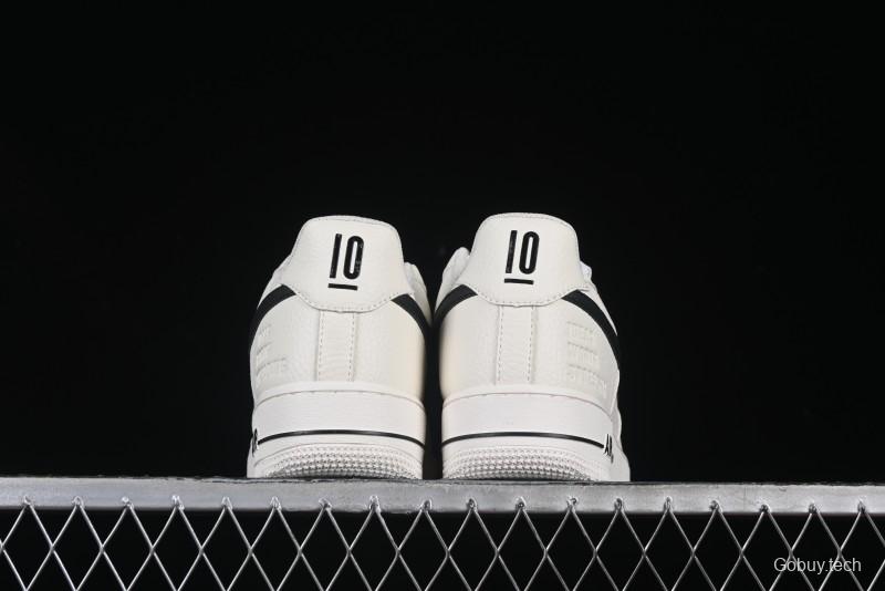 Nike Air Force 1 '07 Low Ted x Portland Triple Collaboration Reflective Black Casual Sneakers - DD8959-706