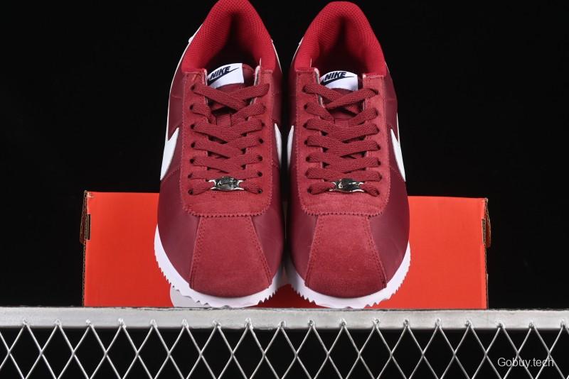 Nike Classic Cortez Leather Retro Running Shoes - DZ2795-600
