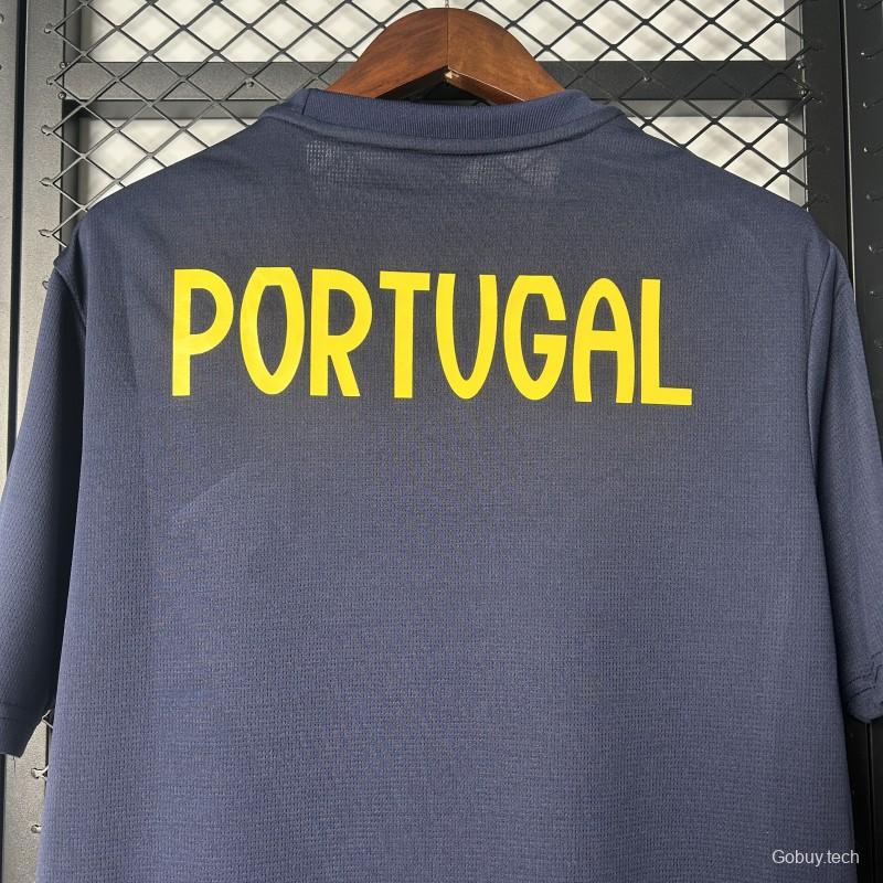 2025 Portugal Navy Pre-Match Jersey
