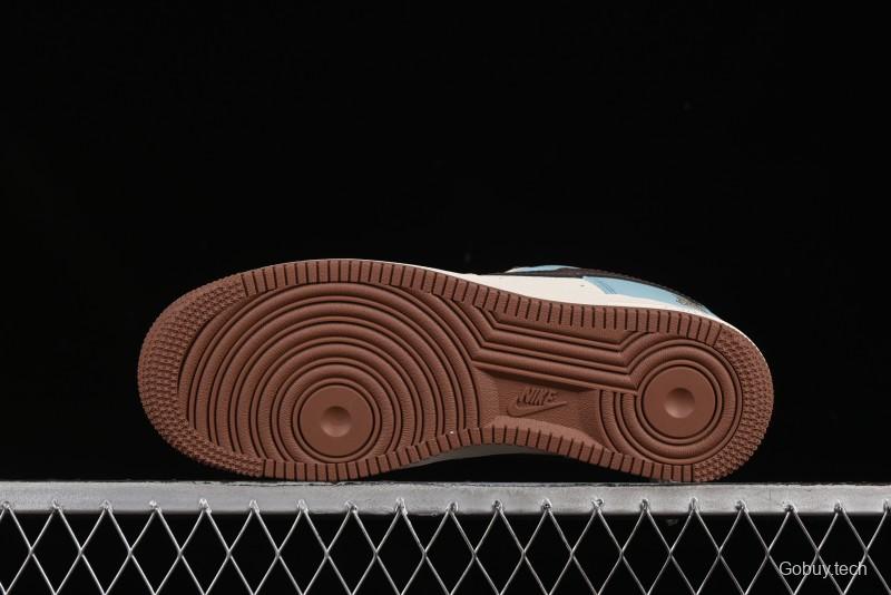 Nike Air Force 1 '07 Low LV Collaboration Summer Blue Casual Sneakers - JJ2508-702