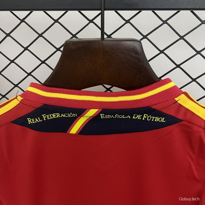 2012 Kids Spain Home Size 16-28 Jersey