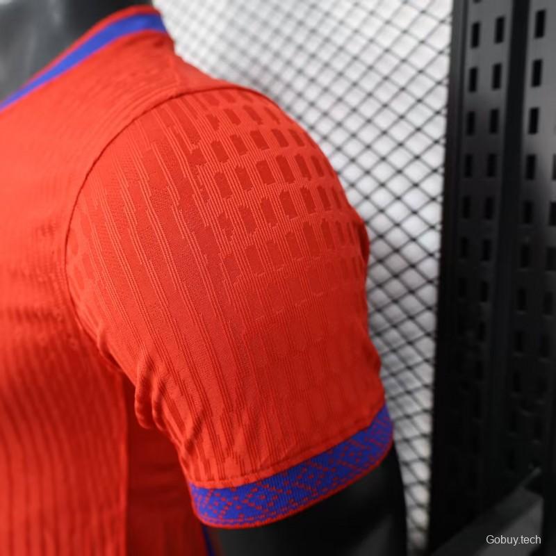 Player Version 2025 Norway Home Jersey