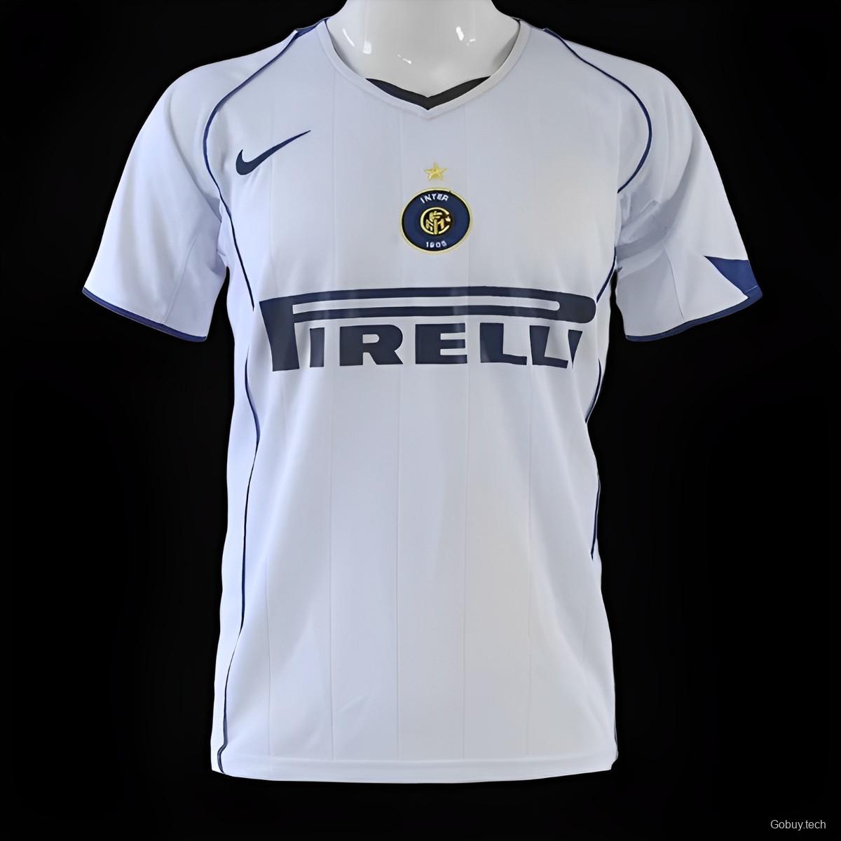 Retro 04/05 Inter Milan Away White Jersey