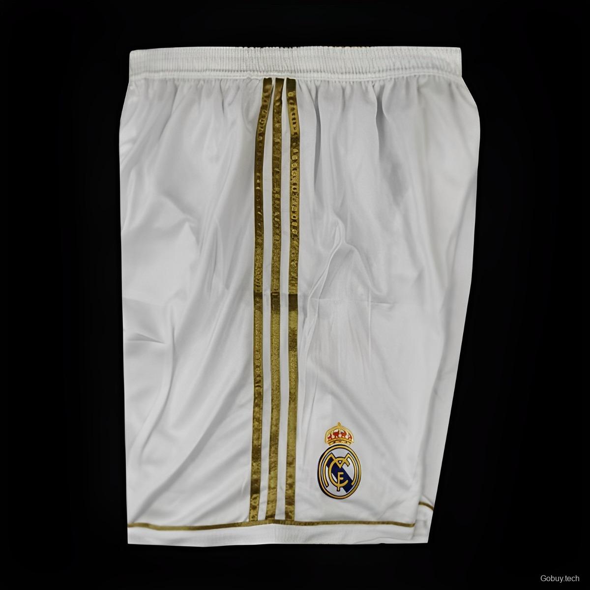 Retro 11/12 Real Madrid Home Shorts