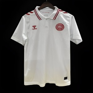 2024 Denmark Away White Jersey