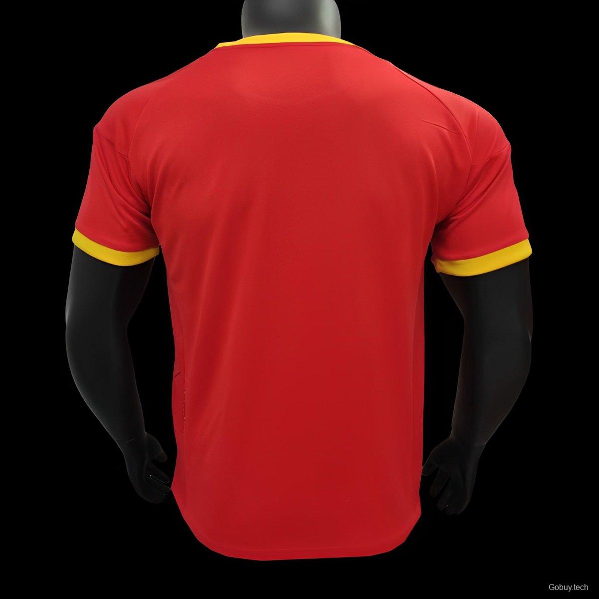 Retro 2002 Spain Home Jersey