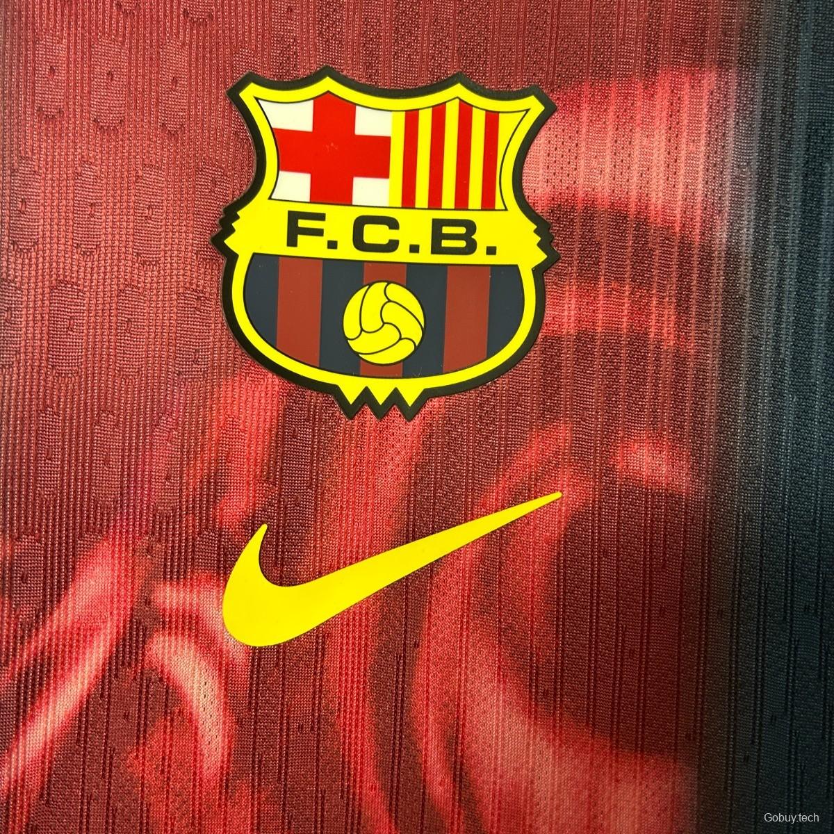 Player Version 25/26 Barcelona Travis Scott Special Jersey