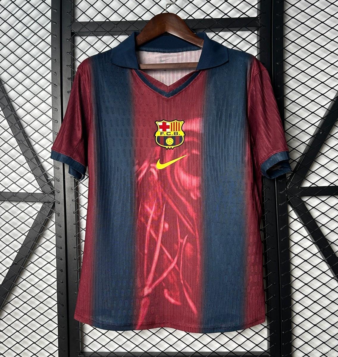 Player Version 25/26 Barcelona Travis Scott Special Jersey