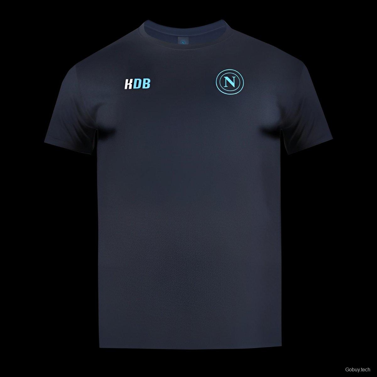 25/26 SSC Napoli Kevin De Bruyne Navy T-shirt